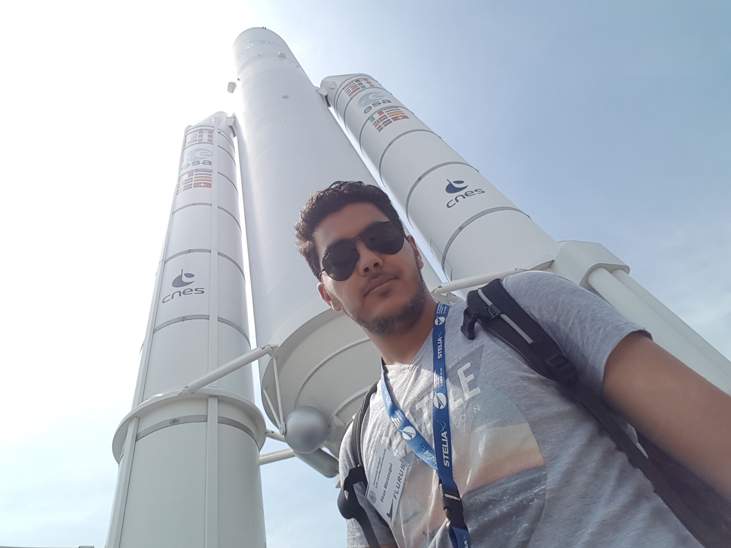 Firas Marzougui at the Le Bourget Air Show