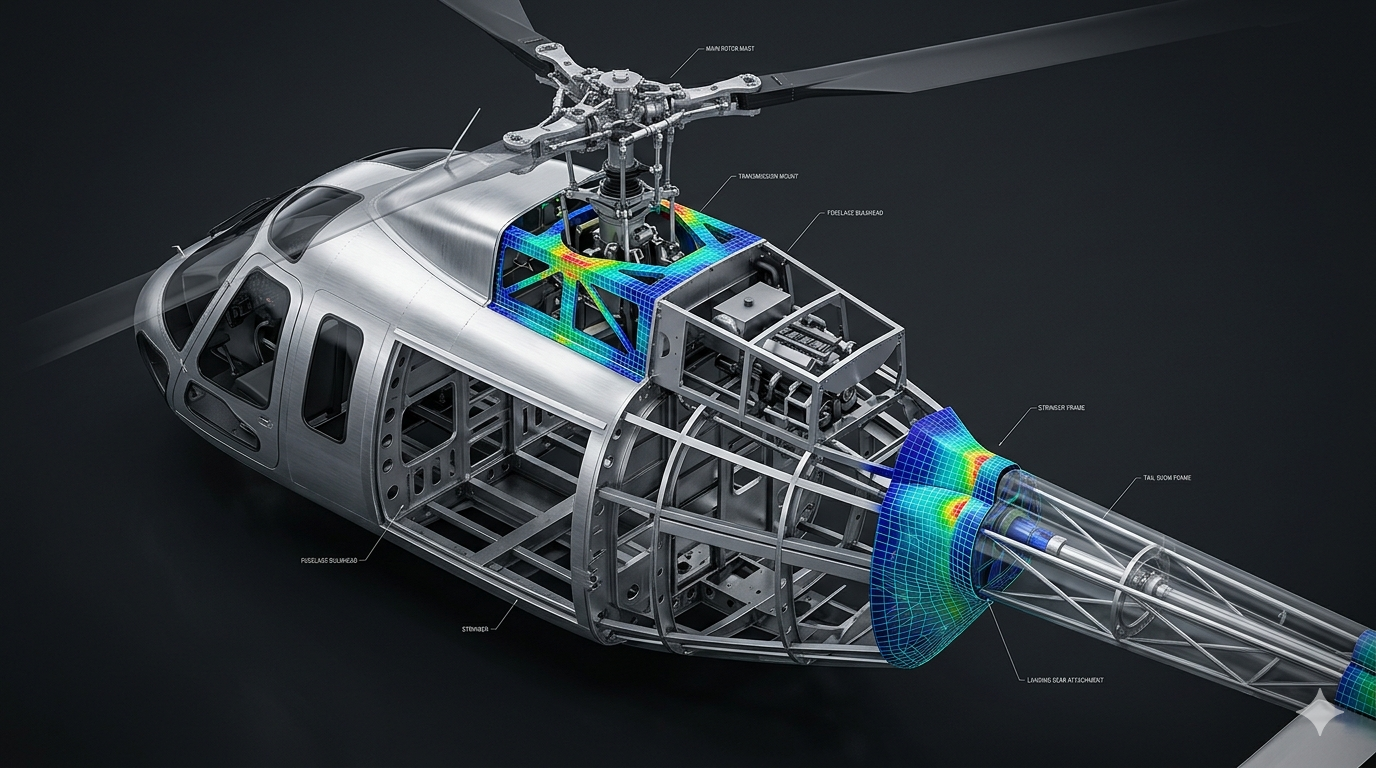 Structural analysis and design project using CATIA